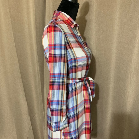 GAP PLAID SHIRTDRESS - Picture 2 of 5
